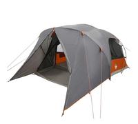 Vidaxl Tente Dôme Avec Toit Gris Et Orange 337 X 243 X 182 Cm