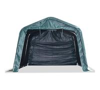 vidaXL Tente d'osier PVC 550 g/m² 3,3×4,8 m Vert foncé