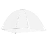 vidaXL Tente moustiquaire Mongolie 220 Mesh Blanc 200x200x135 cm