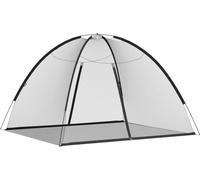 vidaXL Tente moustiquaire Mongolie 220 Noir 200x180x135 cm