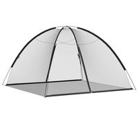 vidaXL Tente moustiquaire Mongolie 220 Noir 200x200x135 cm