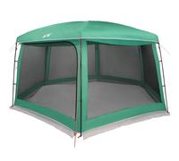 vidaXL Tente Piscine Toit Amovible parois Maille Vert d'eau 670x590 cm