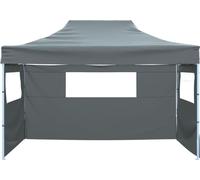 vidaXL Tente pliante à 3 parois 431x291x315 cm Anthracite