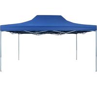 vidaXL Tente pliante Pop-Up 3x4,5 m bleue