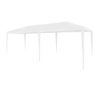 vidaXL Tente de réception 3x6 m PE blanc