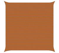 vidaXL Tente-toile orange et marron 7 x 7 m 100 % polyester Oxford