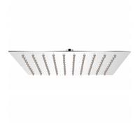 vidaXL Tête de Douche Plongeante Carrée Acier Inoxydable 20x20 cm Douchette