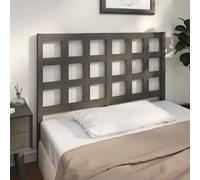 vidaXL Tête de lit 125,5 cm - Gris