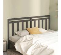 vidaXL tête de lit 206 cm - Gris