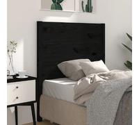 Vidaxl Tête de lit 96x4x100 cm - Noir
