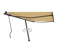 vidaXL Tête de lit à LED Gris foncé 203x16x78/88 cm Tissu