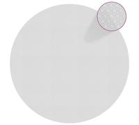 vidaXL Tête de lit avec oreilles Crème 163x16x118/128 cm Tissu