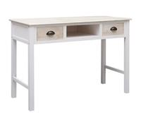 vidaXL Tête de lit avec oreilles Noir 83x23x118/128 cm Tissu