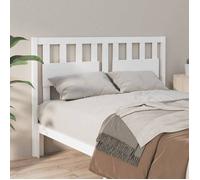 vidaXL Tête de lit Blanc 140,5x4x100 cm Bois massif de pin 818566