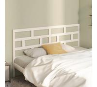 vidaXL Tête de lit - Blanc