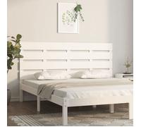 vidaXL Tête de lit Blanc 200x3x80 cm Bois massif de pin821363