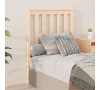 vidaXL Tête de lit - Bois de pin