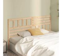 vidaXL Tête de lit - Bois massif de pin 186x4x100 cm