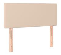 vidaXL Tête de lit Cappuccino 100x5x78/88 cm Similicuir
