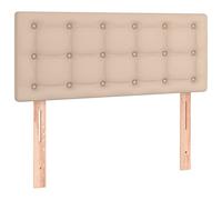 vidaXL Tête de lit Cappuccino 90x5x78/88 cm Similicuir