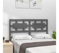 vidaXL Tête de lit - Gris