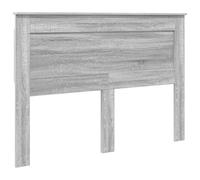 vidaXL Tête de lit Gris Sonoma 140 cm Bois d'ingénierie, Headboard rectangulaire Tendance, Bois Composite Robuste, Lignes épurées, décor Fonctionnel pour Chambres