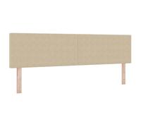 vidaXL Tête de lit Gris Vert Clair 180 cm Tissu en velours côtelé 42007064