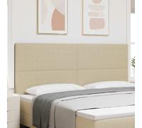vidaXL Tête de lit Gris Vert Clair 200 cm Tissu en velours côtelé
