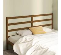 vidaXL Tête de lit - Marron miel - 206x4x100 cm
