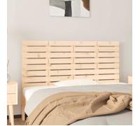 vidaXL Tête de lit murale 141x3x63 cm Bois massif de pin 824758