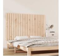 vidaXL Tête de lit murale 824893 147 x 3 x 90 cm Bois massif de pin Marron