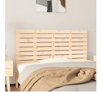 vidaXL Tête de lit murale 824738 156x3x63 cm Bois massif de pin