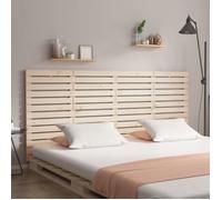 Hoofdbord wandmontage 186x3x91,5 cm massief grenenhout824703