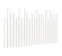 vidaXL Tête de lit Murale Blanc 140x3x80 cm Bois Massif de pin