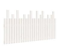 vidaXL Tête de lit Murale Blanc 159,5x3x80 cm Bois Massif de pin, tête de lit, tête de lit en Bois Massif, tête de lit en Bois