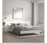 vidaXL Tête de lit murale Blanc 240x1,5x80 cm Bois d'ingénierie 811052