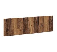 vidaXL Tête de lit Murale Breda Bois Ancien Bois d'ingénierie, Tête de lit Moderne, résistante à l'humidité, Murale, Gain de Place, Bois, Meuble élégant et Pratique pour la Chambre