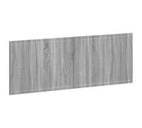 vidaXL Tête de lit Murale Ede Sonoma Gris Bois d'ingénierie, Tête de lit Murale Moderne, résistante à l'humidité, Design Gain de Place, Bois Composite, Meuble Tendance
