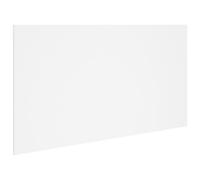 vidaXL Tête de Lit Murale Meubles de Chambre à Coucher Accessoire de Lit Tête de Cadre de Lit Double Blanc 160x1,5x80 cm Bois d'Ingénierie