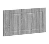 vidaXL Tête de lit Murale Utrecht Sonoma Gris Bois d'ingénierie, Tête de lit Murale Moderne, résistante à l'humidité, Gain de Place, Chic et Robuste en Bois agencé