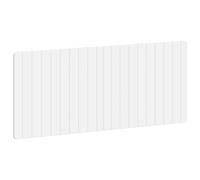 vidaXL Tête de lit Murale ZWOLLE Blanc Bois d'ingénierie, Chambre, Tête de lit Murale Moderne résistante à l'humidité, Solution de Rangement stylée, Design Compact en Bois