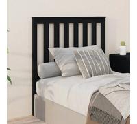 vidaXL Tête de lit - Noir 96x6x101 cm
