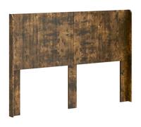vidaXL Tête de lit PB, Suspension Murale de Lit, Style Moderne, Forme Rectangulaire, Lattes Verticales, Bois Ingénierie, Chic et Pratique