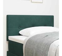 vidaXL Tête de lit Vert foncé 100 cm Velours