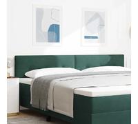 vidaXL Tête de lit Vert foncé 200 cm Velours