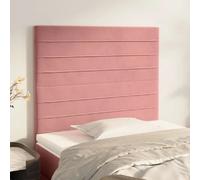 VidaXL Têtes de lit - Rose - Lot de 2