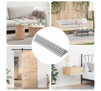 vidaXL Tige filetée 12 pcs Argenté 6 x 135 mm Acier
