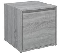 vidaXL Tiroir boîte Sonoma gris 40,5x40x40 cm Bois d'ingénierie