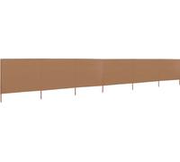 vidaXL Paravent 6 Panneaux Taupe