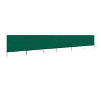 vidaXL Tissu brise-vent 6 pièces 800 x 160 cm vert